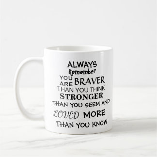 Inspirational Strong Quote Coffee Mug