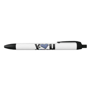 Inspirational Suicide Awareness/Support Black Ink Pen