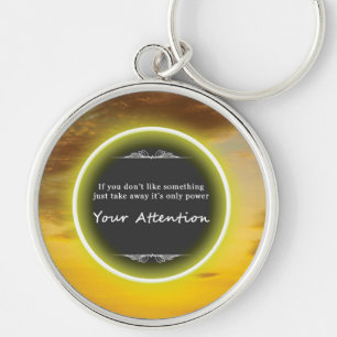 Inspirational Summer Keychain