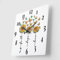 Inspirational Sunflower/Butterfly Sublimation