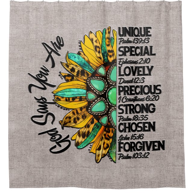 Inspirational Sunflower Scripture/Sublimation (Front)