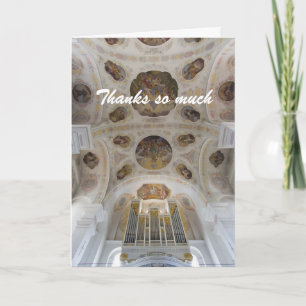 Inspirational thank you card