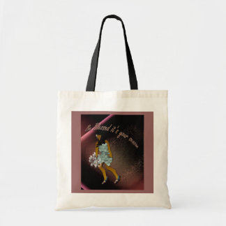 Inspirational tote bag