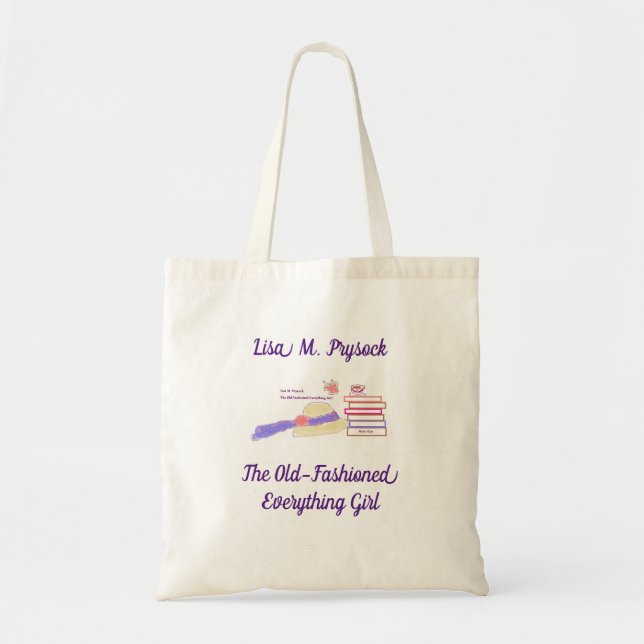 Inspirational Tote Bag for Book Lovers (Front)
