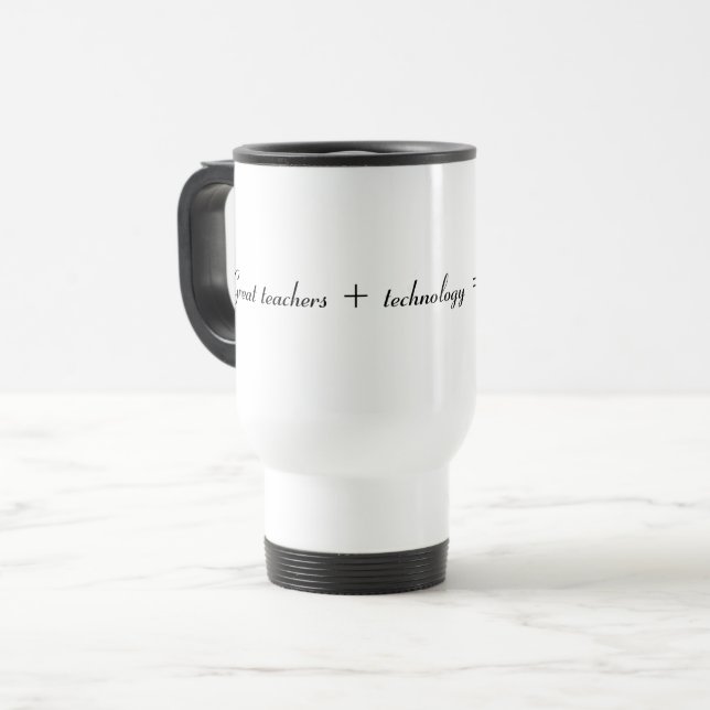Inspirational Travel Mug (Front Left)