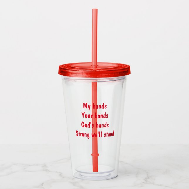Inspirational Tumbler (Front)