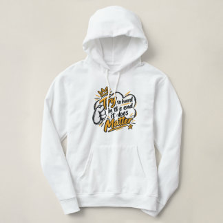 Inspirational Typography Aesthetic Streetwear Grap Hoodie