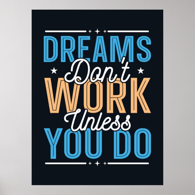 Inspirational Typography Design   Poster (Front)