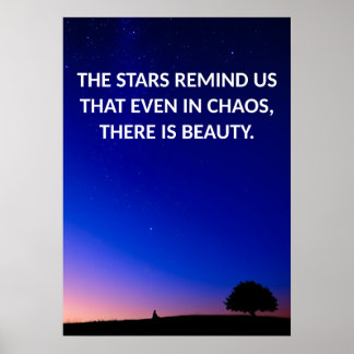 Inspirational Typography Wall Art Poster