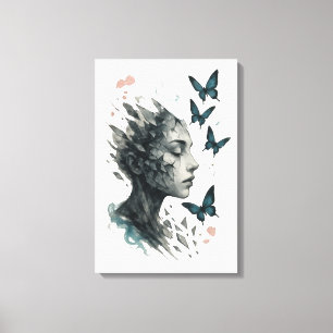 Inspirational Wall Art   Butterfly Transformation