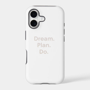 Inspirational Wall Art – "Dream. Plan. Do." – Mini