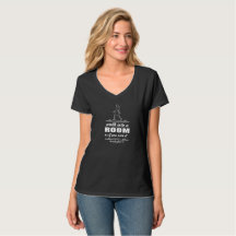 Inspirational Woman V-Neck T-Shirt White Design