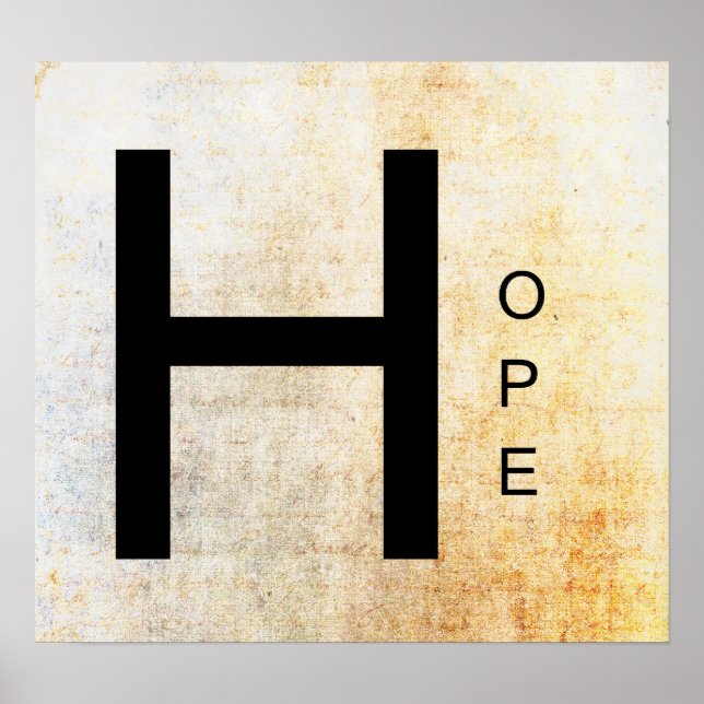 Inspirational Word Art Poster (Front)