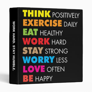 Inspirational Words - Motivational Binder