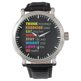 Inspirational Words - Motivational Watch