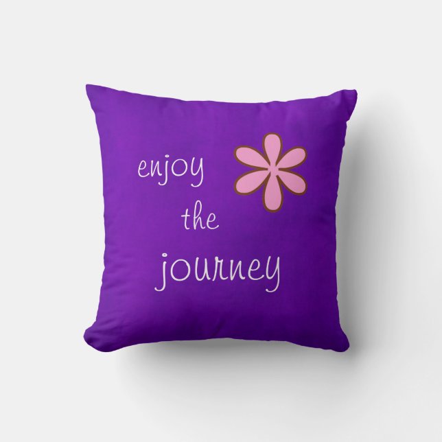 Inspirational Words Pillow (Front)