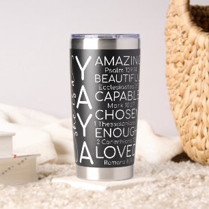 Inspirational Yaya Insulated Tumbler