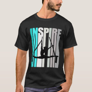 Inspire Air Yoga Girl Air Yoga Instructor Aerialis T-Shirt