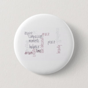 Inspire Compassion 2 Inch Round Button