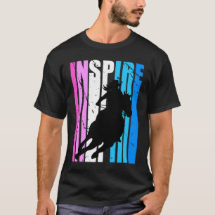 Inspire Cowgirl Hat Cow Girls Rodeo Western Theme  T-Shirt