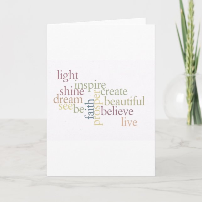 Inspire Faith Card (Front)