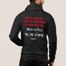 INSPIRE FAITHFUL WARRIOR QUOTE FOR HIM / HER ZIPUP