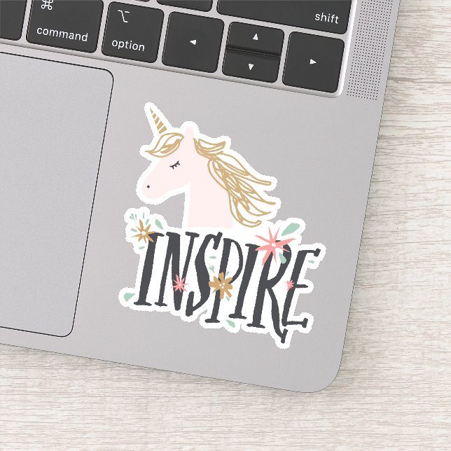 Inspire | Gold Mane Unicorn (Detail)