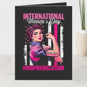 Inspire Inclusion 8 March International Card