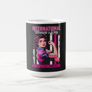 Inspire Inclusion 8 March International  Coffee Mug