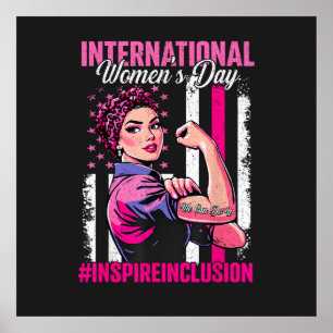 Inspire Inclusion 8 March International Poster