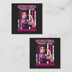 Inspire Inclusion 8 March International Square Business Card
