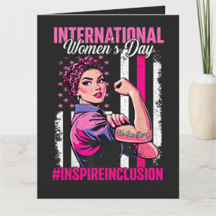 Inspire Inclusion 8 March International Thank You Card