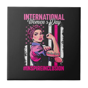 Inspire Inclusion 8 March International Tile