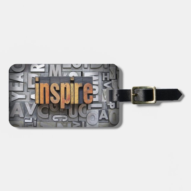 Inspire Luggage Tag (Front Horizontal)