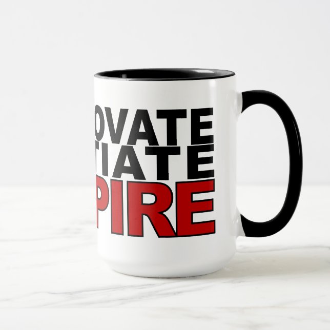 INSPIRE mug - choose style & colour (Right)