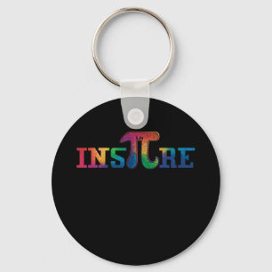 Inspire Pi TShirt 3.14 Math Teacher National Day Keychain
