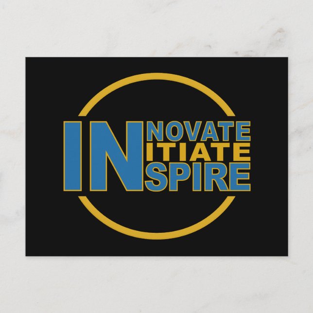 INSPIRE postcard, customize Postcard (Front)