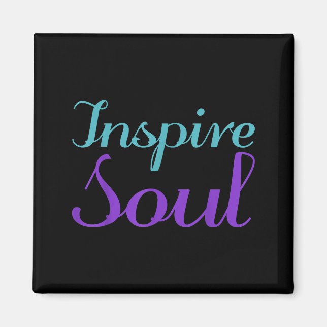 Inspire Soul Prevention Awareness Design Magnet (Front)