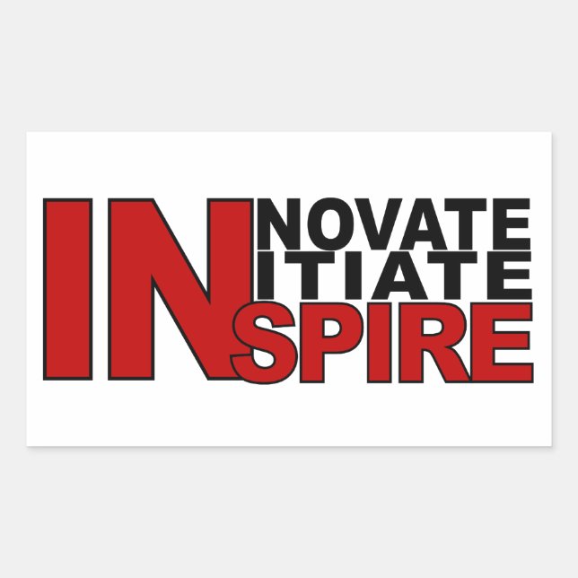 INSPIRE stickers, customize Sticker (Front)