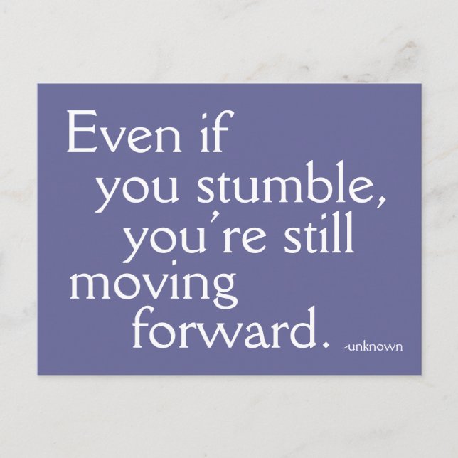 Inspire Success -  Motivational Postcard (Front)