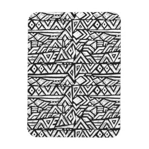 Inspired Artsy Tribal Pattern Magnet