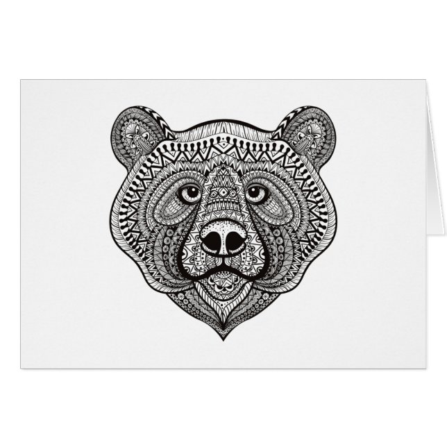 Inspired Bear Face (Front Horizontal)