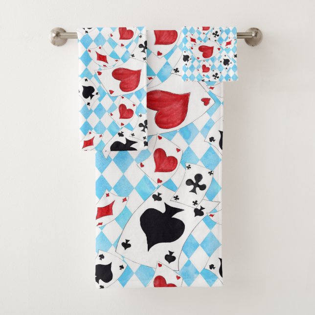 Inspired By Alice In Wonderland Towel Set (Insitu)