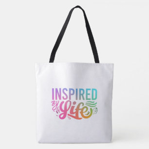 Inspired by Life – Shoulder Tote Bag