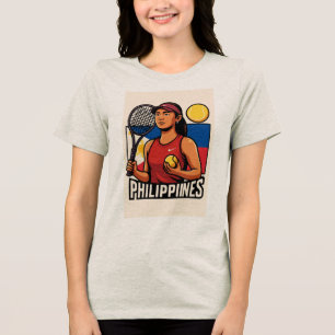 Inspired by Tennis Star Alexandra Eala Tri-Blend Shirt