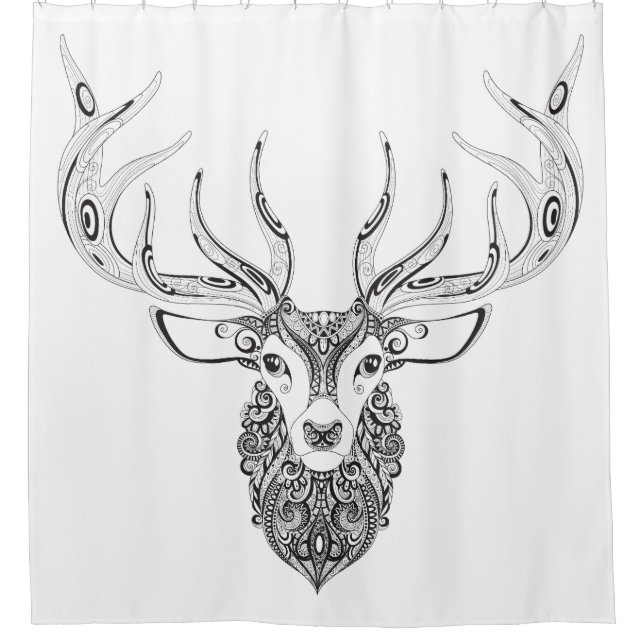 Inspired Deer Horned Head (Front)