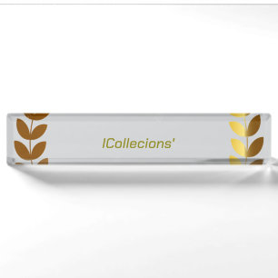 Inspired Desk Nameplate