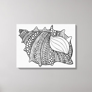 Inspired Doodle 6 Canvas Print