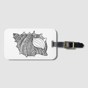 Inspired Doodle Luggage Tag
