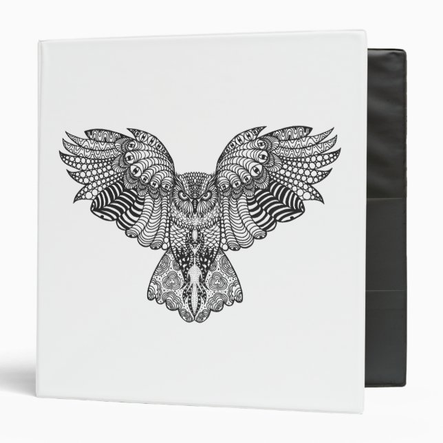 Inspired Eagle Owl Binder (Front/Inside)